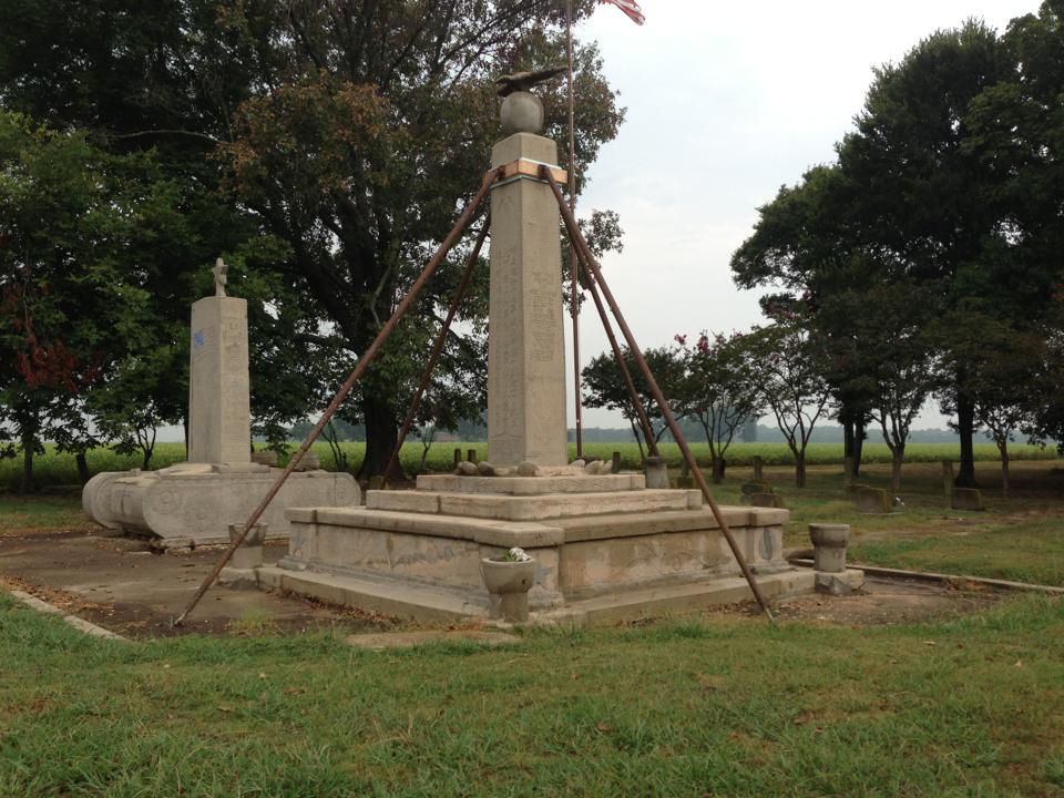 View during Preservation of the Rohwer Memorial Cemetery 